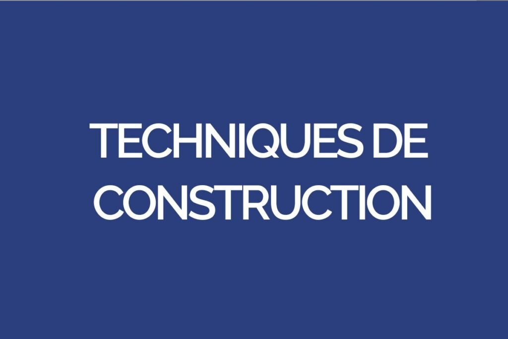 Technique de construction