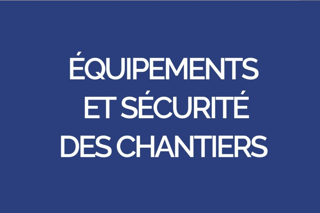 Equipements et sécurité