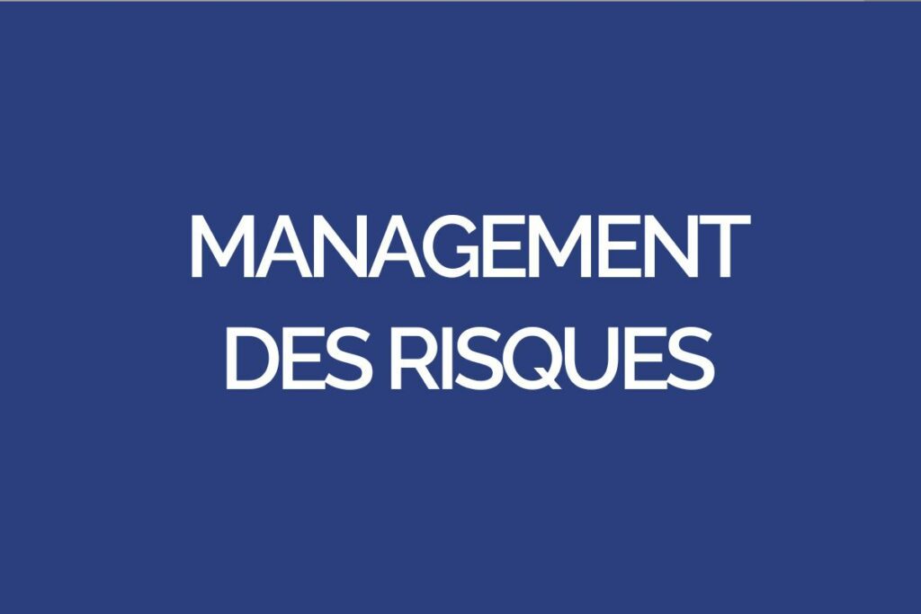 management des risques